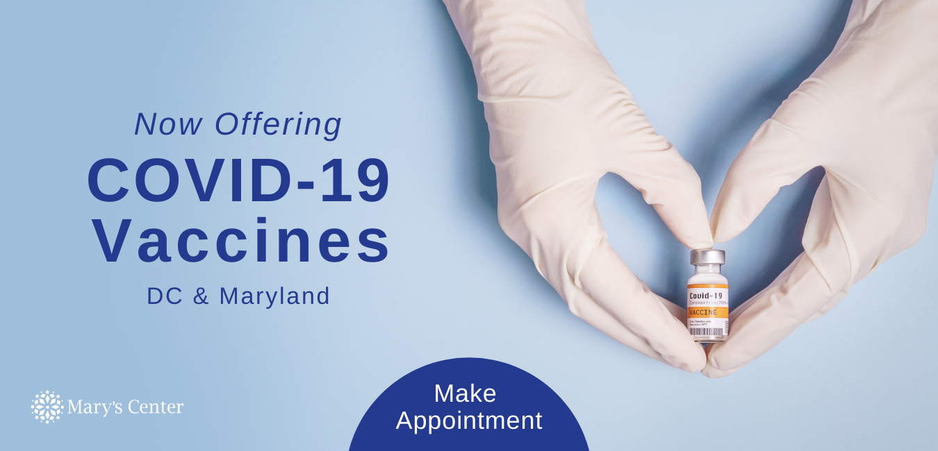 Now Offering COVID-19 Vaccines - DC & Maryland - Make Appointment